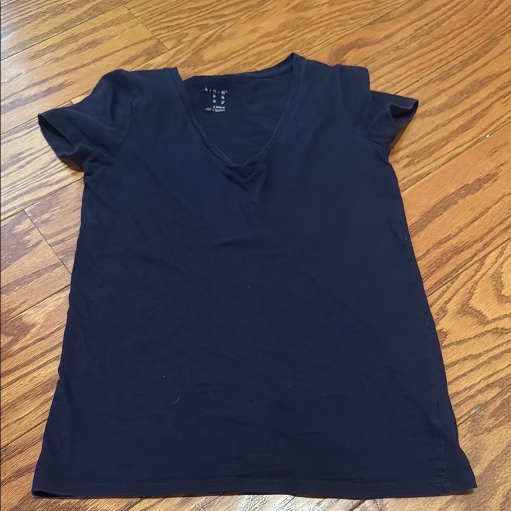 A New Day Blue Fitted Short Sleeve T-Shirt